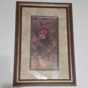 Sonoma Purple Floral Wall Art
